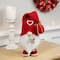 19.5" Valentine's Day Gnome Figurine with Bow & Arrow